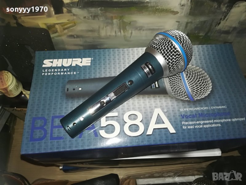 shure beta 58s-profi-внос швеицария, снимка 1