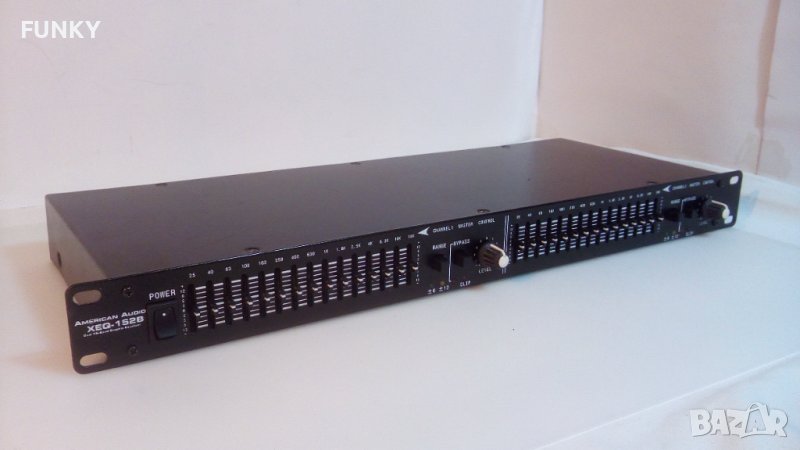 American Audio XEQ-152B – Dual 15 Band Equaliser, снимка 1