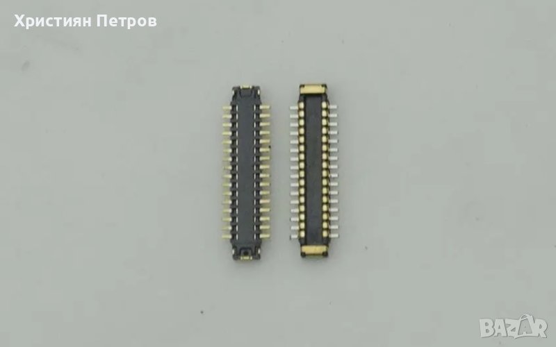 Конектор / Букса 32 pin на лентов кабел мъжки за Huawei P30 Pro, снимка 1