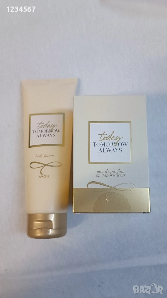 Avon TTA Today 50 мл в комплект с лосион за тяло 125 мл, снимка 1