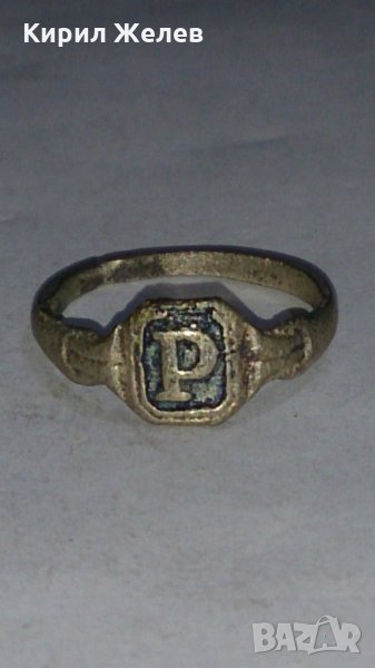Старинен пръстен сачан над стогодишен - 59971, снимка 1