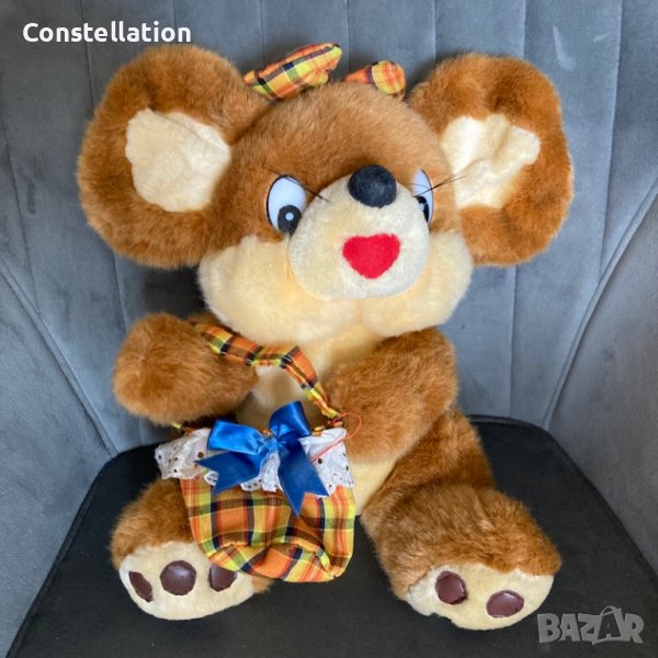 Плюшена играчка мишка, снимка 1