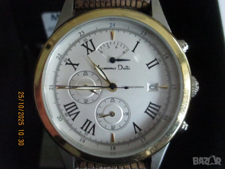 НОВ!!!Часовник Massimo Duti chronograph, снимка 1