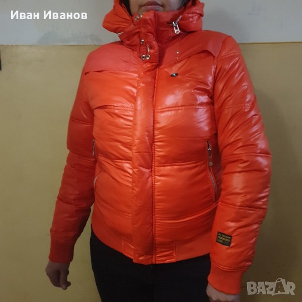 G-STAR Whistler Hooded Bomber Puffer размер М-Л дамско яке , снимка 1