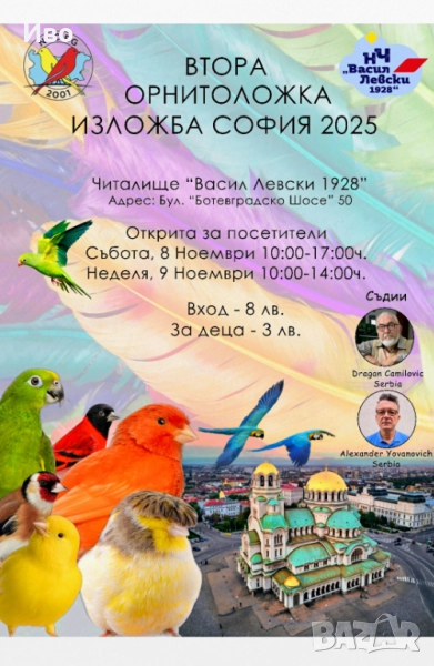 Изложба на канарчета и декоративни птици , снимка 1