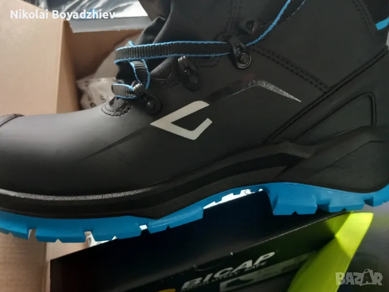 Италиански работни обувки с защита, снимка 1