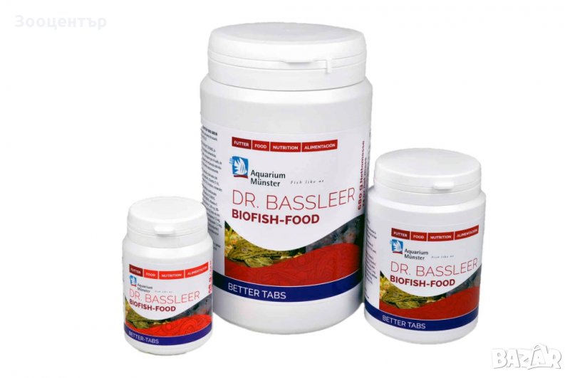 DR. BASSLEER BIOFISH FOOD BETTER TABS висококачествена пълноценна храна за рибки    , снимка 1
