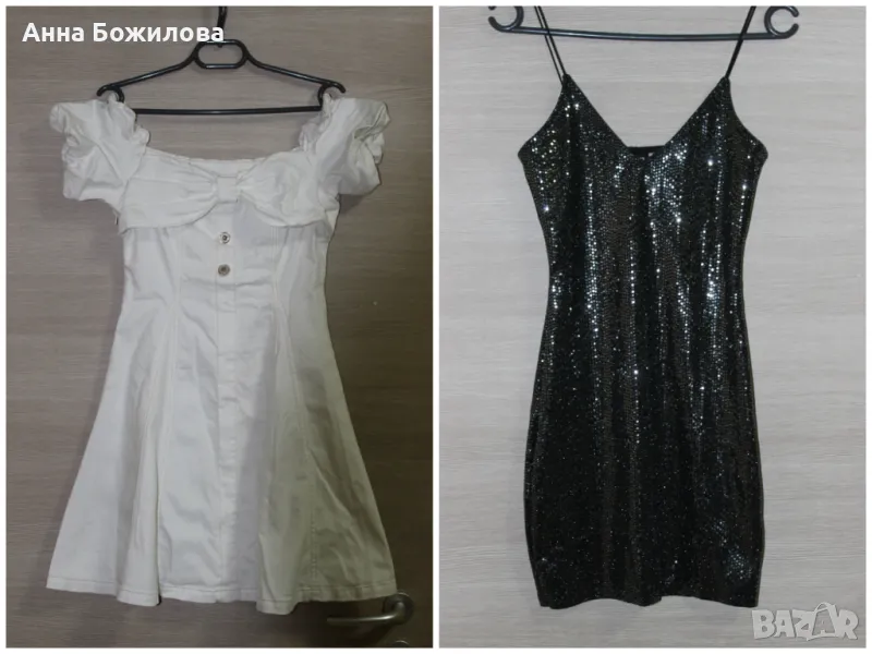 Къси маркови рокли (XS - S) + ПОДАРЪК | Short Brand Dresses (XS - S) + A GIFT, снимка 1