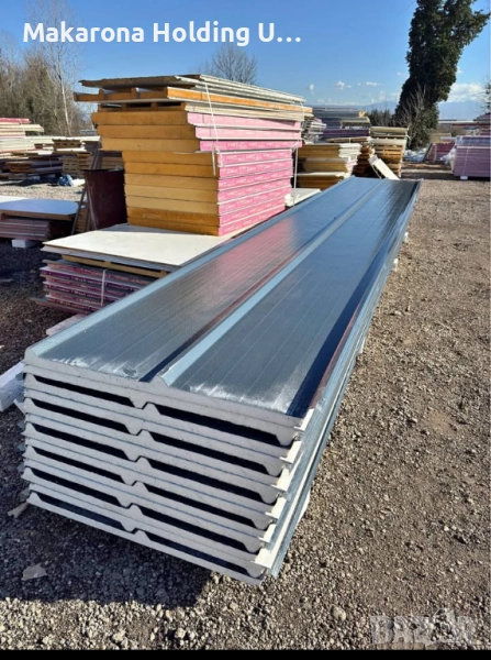 Покривни термопанели Цветни 4см дебелина , снимка 1