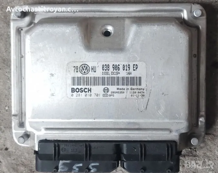 Компютър двигател VW Passat B5.5 - 038 906 019 EP, снимка 1
