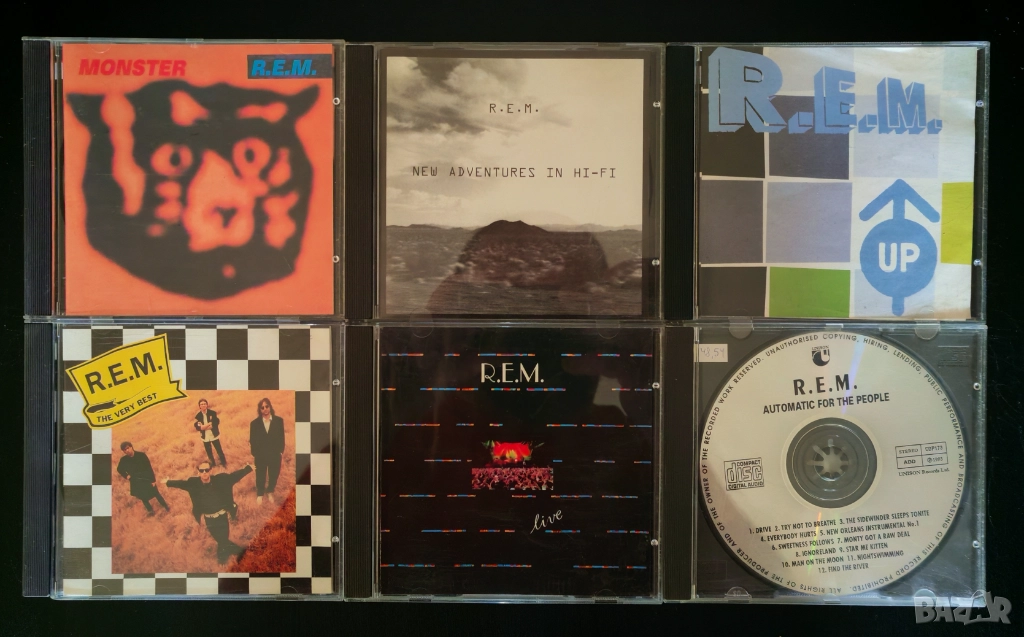 R.E.M. CD дискове - неофициални матрични, снимка 1