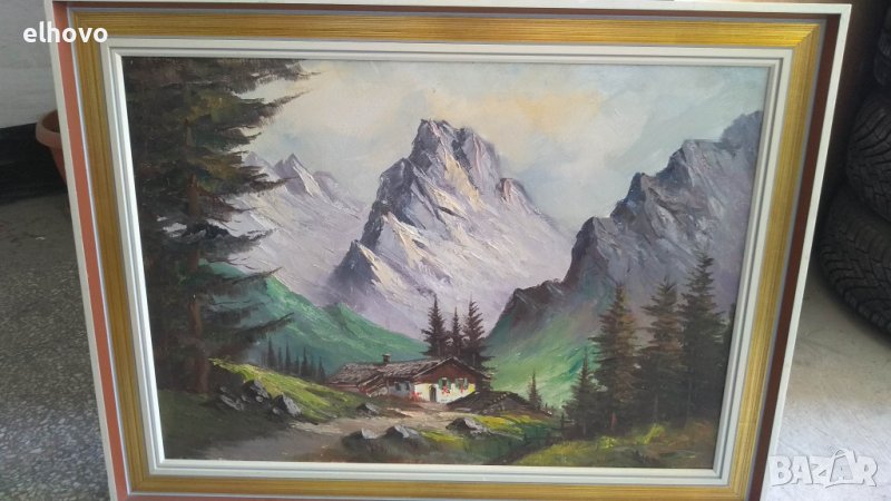 Картина в дървена рамка 81х61, снимка 1