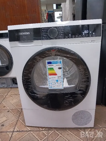 Чисто нова сушилня с термопомпа Siemens IQ 500 A+++ 8кг с две години гаранция!, снимка 1