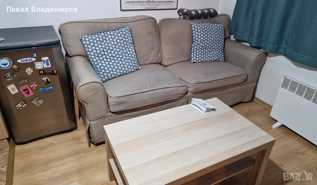 Диван с функция сън, снимка 1