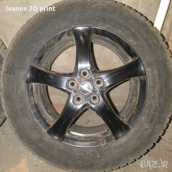 17" 5x114.3 Джанти Borbet с гуми nexen, снимка 1
