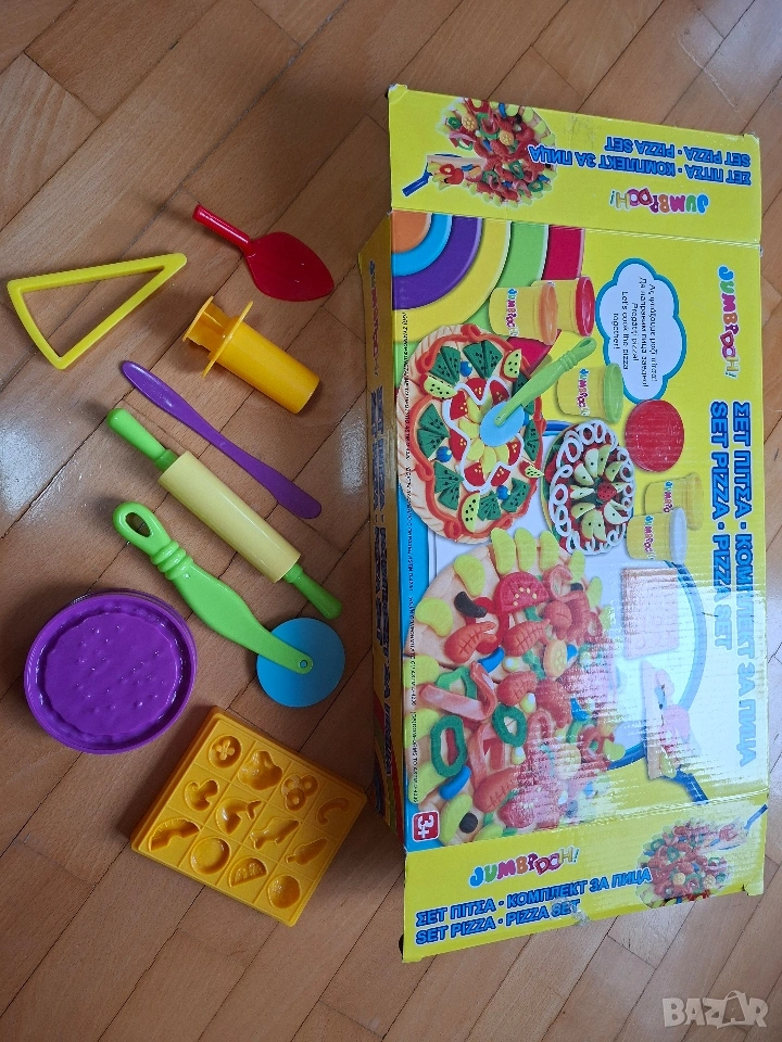 Комплект за игра с пластелин, снимка 1
