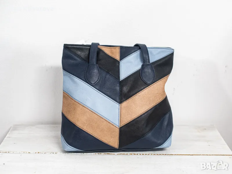 Дамска кожена чанта, снимка 1
