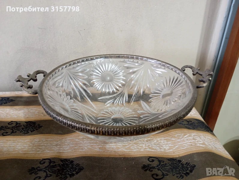 Винтидж купа,фруктиера, снимка 1