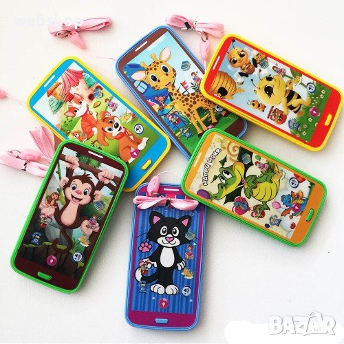 НОВО!! Детски забавен смартфон на български език, снимка 1