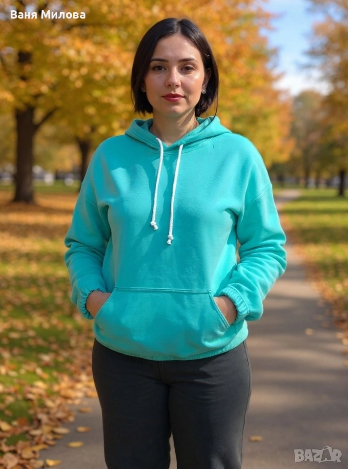 Суичър до 3хл ватиран , снимка 1