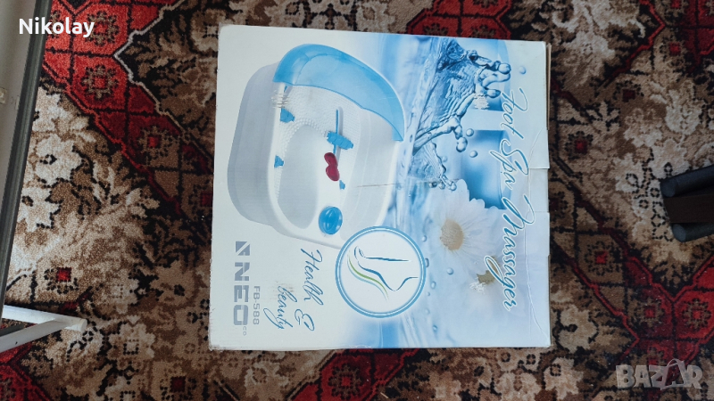 Продавам масажор за крака NEO. Използван само веднъж., снимка 1