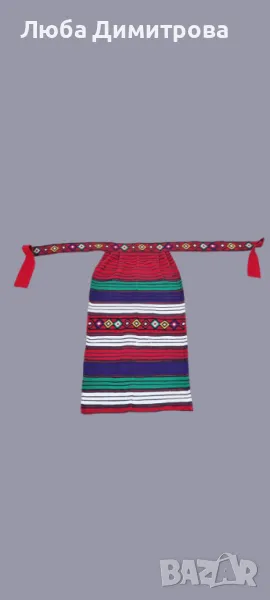 Фолклорна престилка за носия 13, снимка 1