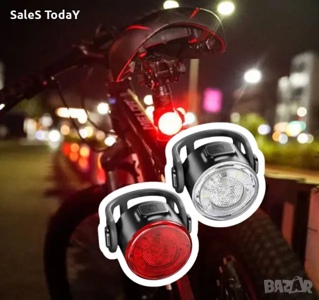 Фар и Стоп за велосипед,  светлини за колело, снимка 1