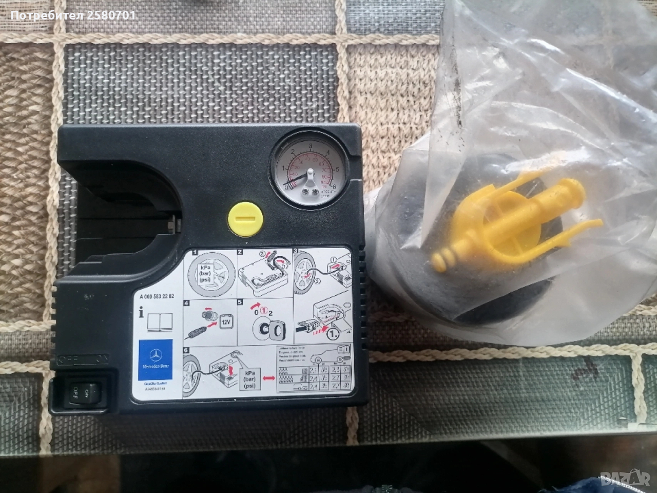 Продавам оригинален авто компресор за Мерцедес , снимка 1