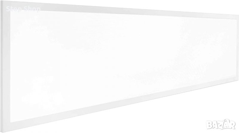 Lumira LED панел 120 x 30 см, 50 W, мрежови светлини, плафони, плосък, без отблясъци вкл. Трансформа, снимка 1