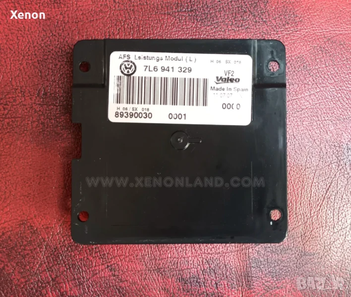 ОРИГИНАЛЕН 7L6941329 Valeo VW PASSAT 3C TOUAREG 7L Баласт Модул ЛЯВ Ксенон ФАР AFS, 89390030, снимка 1