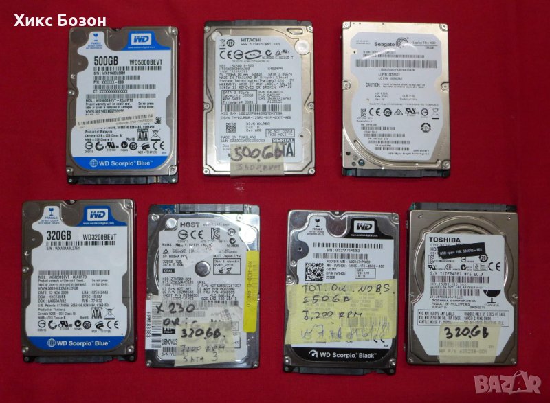 Харддискове за лаптопи 2.5'' Hard drive 2.5'' HDD Seagate,WD SATA IDE, снимка 1