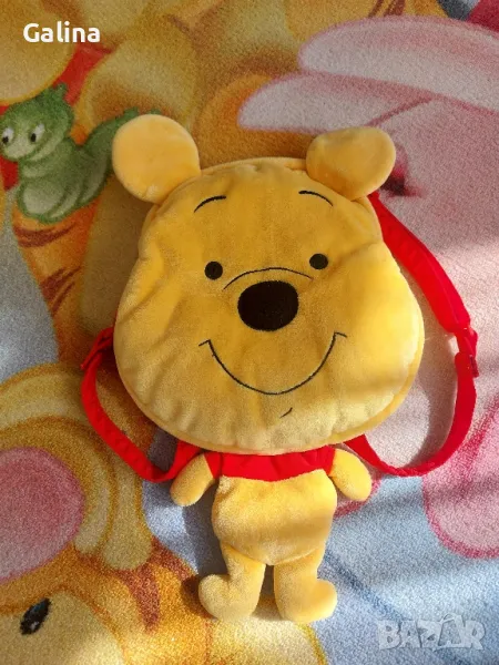 малка раница Мечо Пух раничка за ясла , снимка 1