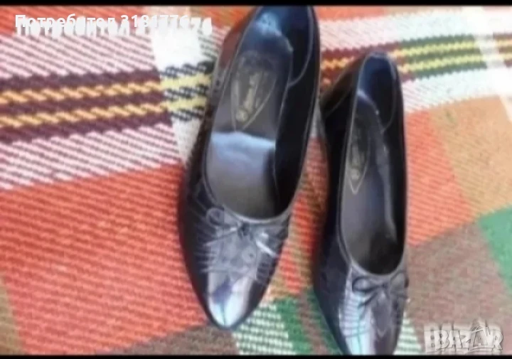 Дамски лачени обувки., снимка 1