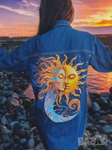 Яке с индивидуален ръчен дизайн – единствено по рода си