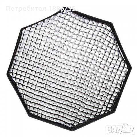 Софтбокс октагон Godox 95 см с грид и основа Bowens, снимка 3 - Светкавици, студийно осветление - 37598903