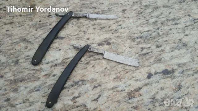 Стари немски бръсначи Solingen., снимка 8 - Антикварни и старинни предмети - 49469319