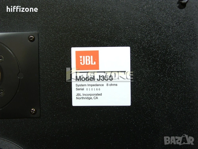 Тонколони    JBL model j350 , снимка 9 - Тонколони - 53530776