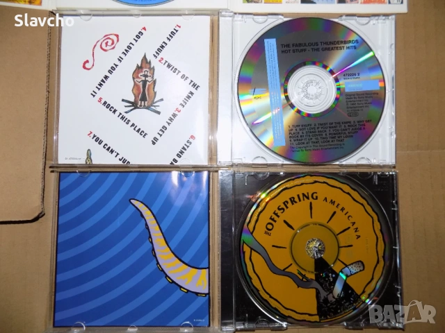 Компакт дискове на -Pearl Jam-Ten /Pearl Jam -Live/The Fabulous Thunderbirds/Offspring-American, снимка 4 - CD дискове - 43025184