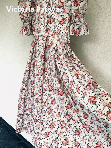 Романтична рокля KRÜGER BERCHTESGADEN , снимка 11 - Рокли - 36487848