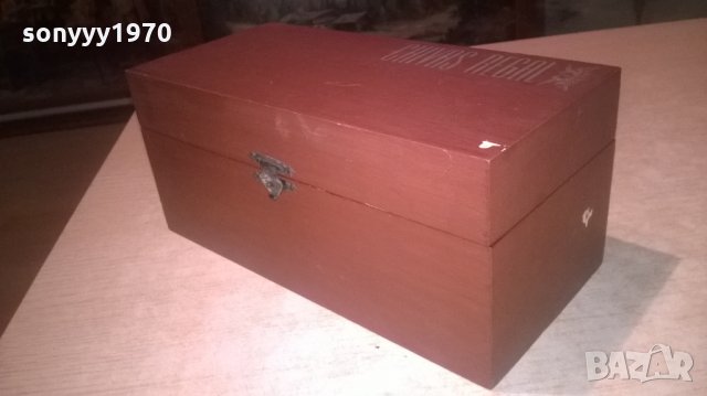 CHIVAS REGAL-ДЪРВЕНА КУТИЯ-24Х12Х11СМ-ВНОС ШВЕЦИЯ, снимка 13 - Колекции - 28046350