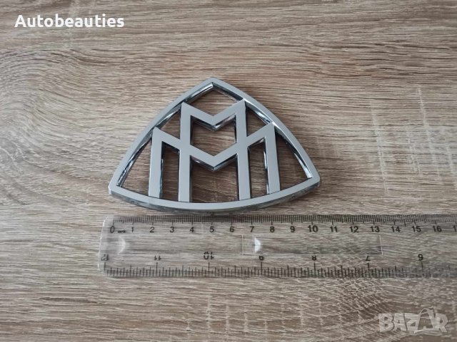 Майбах Maybach сребриста задна емблема, снимка 3 - Аксесоари и консумативи - 43868381