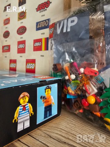 Комплект Lego IDEAS 40487 Sailboat Adventure и Vip add-on 40607 Summer fub, снимка 3 - Колекции - 43602158