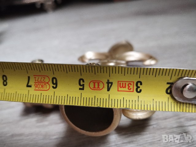 Две метални настройки-комплект, снимка 2 - Антикварни и старинни предмети - 43897864