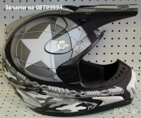 Каска - Шлем VR-1 TA-950 CROSS, снимка 2 - Аксесоари и консумативи - 53570114
