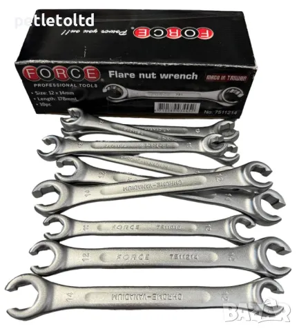 Ключ рязана звезда (рекорден) ​Марка: FORCE 10 - 12, снимка 2 - Гедорета - 47718218