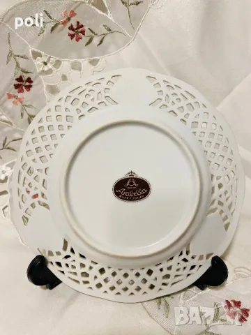 порцеланова чиния за стена , снимка 4 - Декорация за дома - 49468676