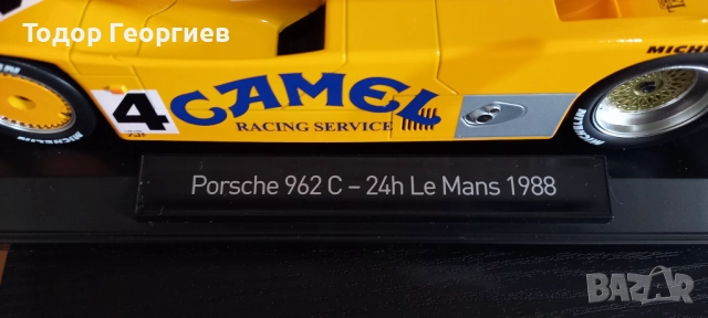  Porsche 962 C 24h Le Mans 1988 1:18  Norev, снимка 4 - Колекции - 52036373
