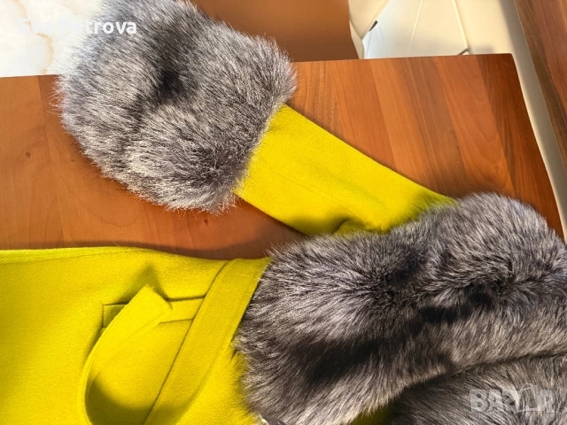 Дамско палто сибирска лисица и лама С, М,Л, снимка 15 - Палта, манта - 38538105