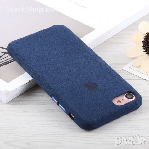 ЛУКС оригинален iPhone Алкантара калъф case X XS MAX 7 8 Plus 6 6s, снимка 8 - Аксесоари за Apple - 27898945