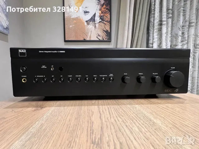 Интегриран усилвател NAD C356 BEE + DAC 2, снимка 5 - Ресийвъри, усилватели, смесителни пултове - 47367128